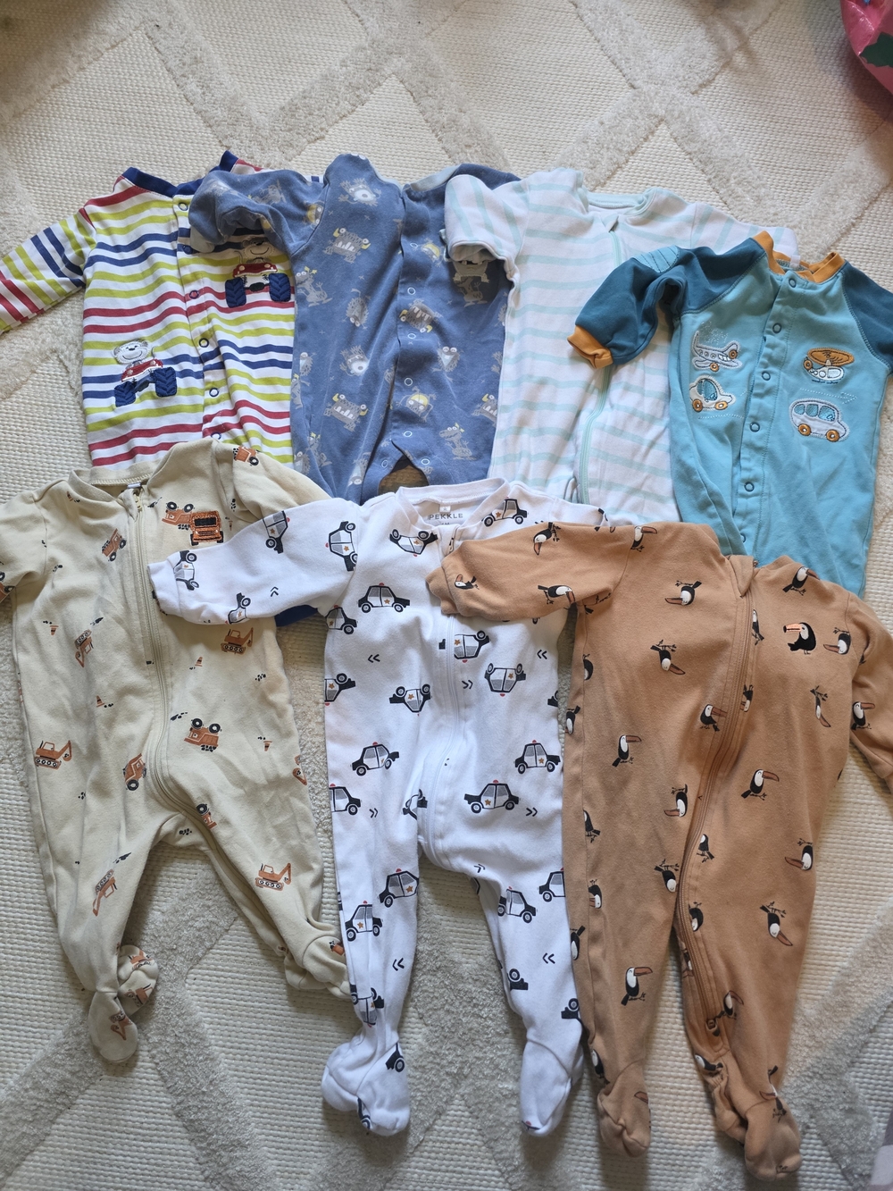 Baby Boys 6 Month Pekkle Sleepers